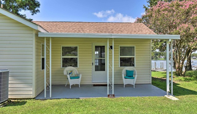 Romantic Waterfront Abode with Patio & Dock!