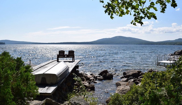 Rustic Waterfront Cabin on Pristine Tunk Lake!