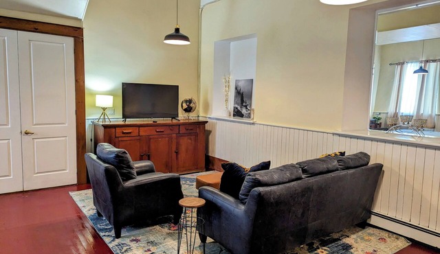 School House Suite steps from Bridal Veil Falls in beautiful Kagawong