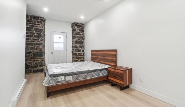 Spacious 2-bed/1-bath in the heart of Old Montreal, European architecture