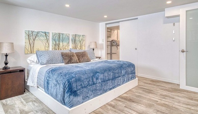 Spacious Luxury Apt w/ King Bed - Central Location
