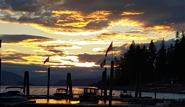 St. Ives Resort on Shuswap - 1 bdrm w/loft, lakefront, pet friendly, dock, buoys