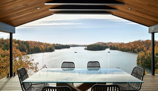 Staggering waterfront property on Lac Bataille