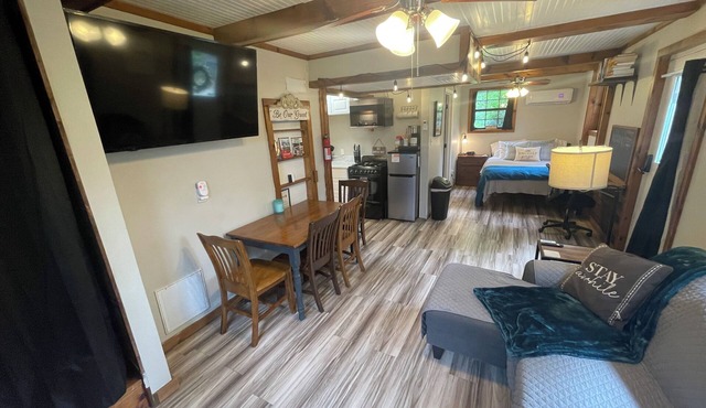 The Rustic Secret, tiny apartment, Basement
