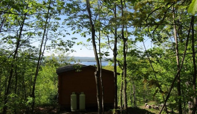 TRACKERS CABIN, VERY PRIVATE, HIKE IN, NO NEIGHBORS, PET FRIENDLY