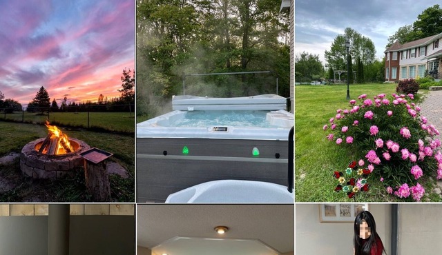 Tranquil Luxury Getaway 10-Acre with Hot Tub/Pool also on Air B&B
