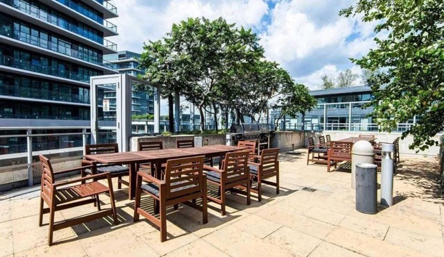 Two-bedroom furnished condo unit for one month's rent in Downtown Toronto.