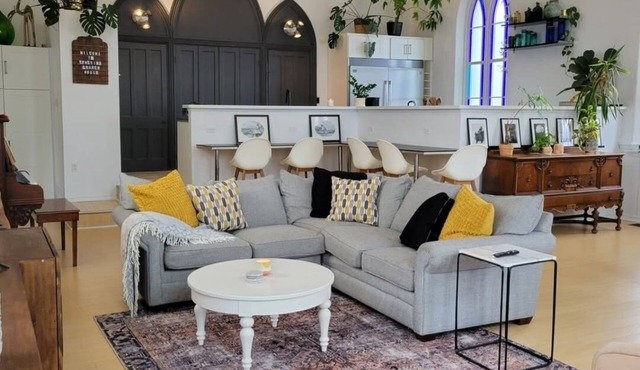 Unique Old Church House with Pool & Sauna, great for honeymoon & family getaway!