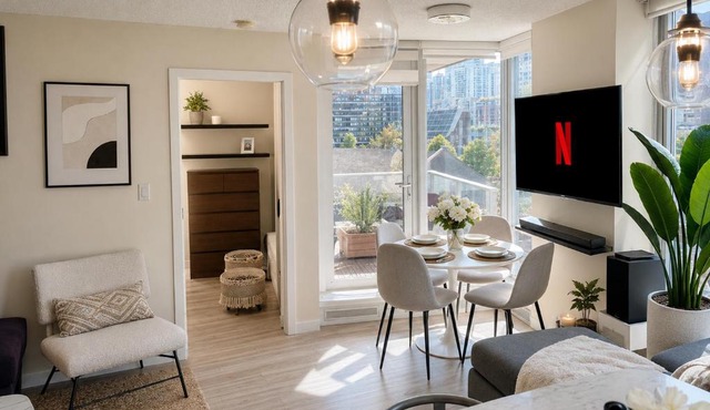 Walk Everywhere from This Bright 2BR Condo