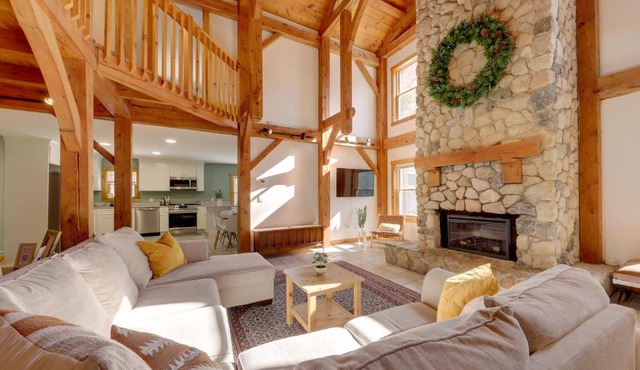 Waterfront Lakes Region Home on Private Cove!
