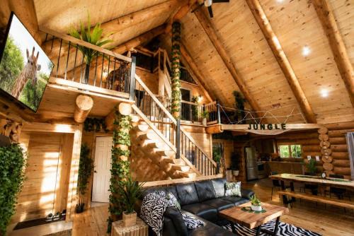 Welcome to the JUNGLE - Log cabine - SPA