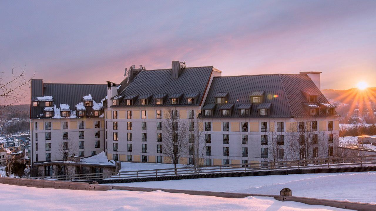 Photo of Buildings in Mont-Tremblant Pedestrian Village