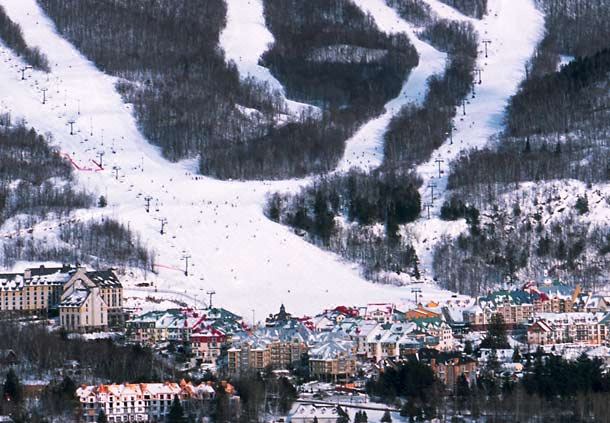 Photo of Buildings in Mont-Tremblant Pedestrian Village