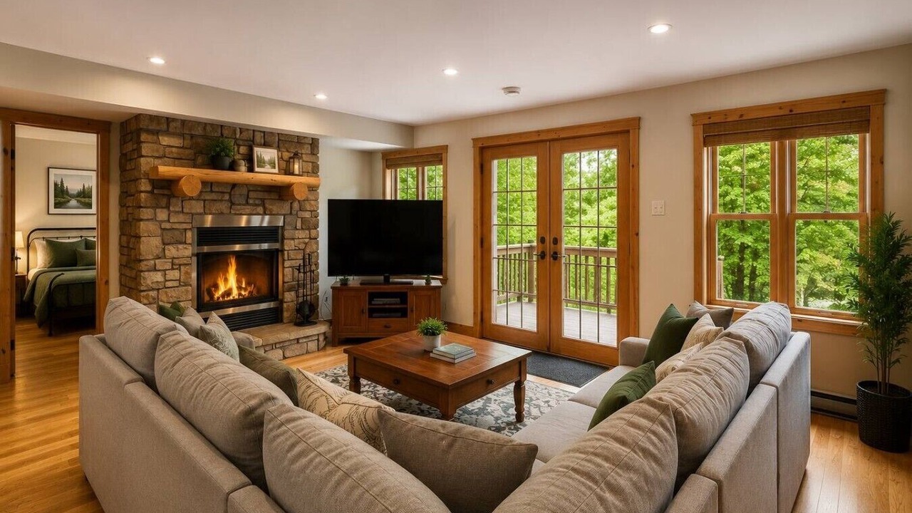 Photo of Livingroom in Fiddler Lake Resort