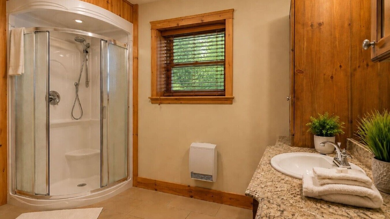 Photo of Bathroom in Fiddler Lake Resort
