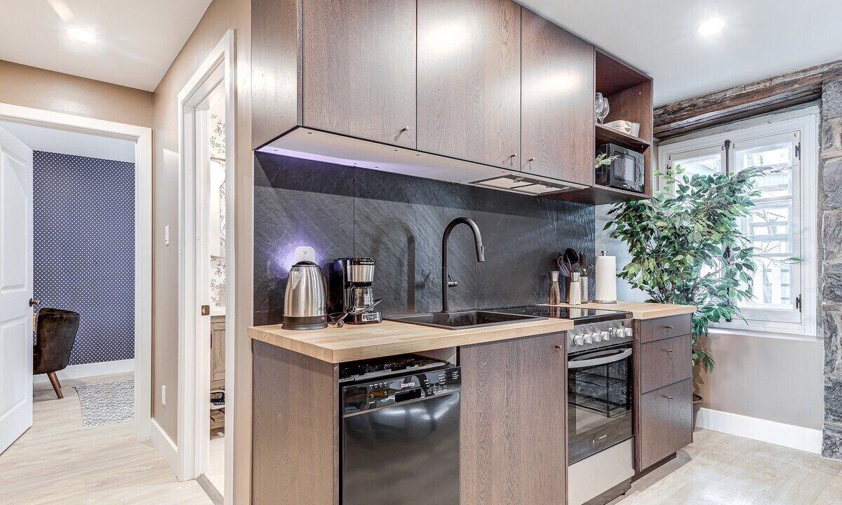 Photo of Kitchen in Vieux-Quebec-Cap-Blanc-colline Parlementaire