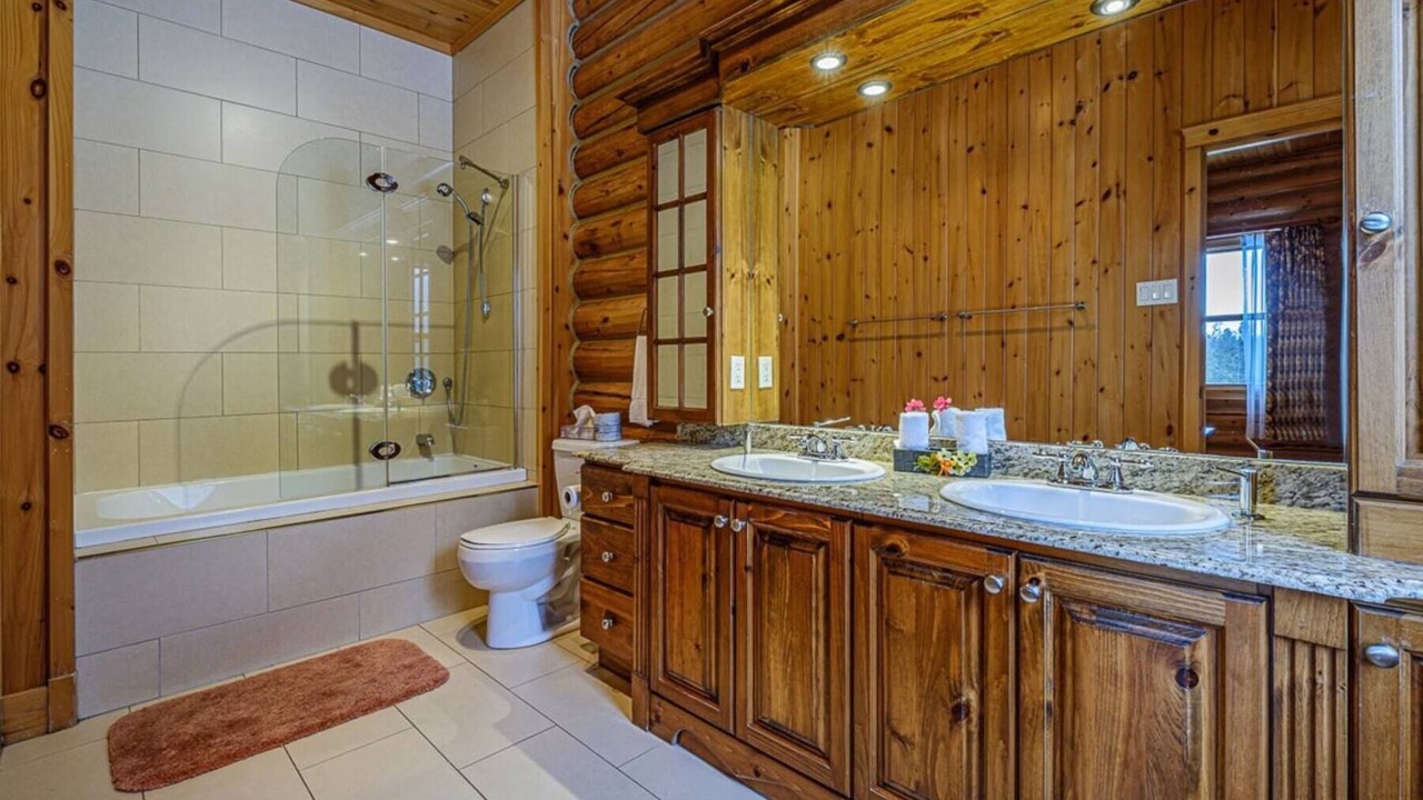 Photo of Bathroom in Fiddler Lake Resort