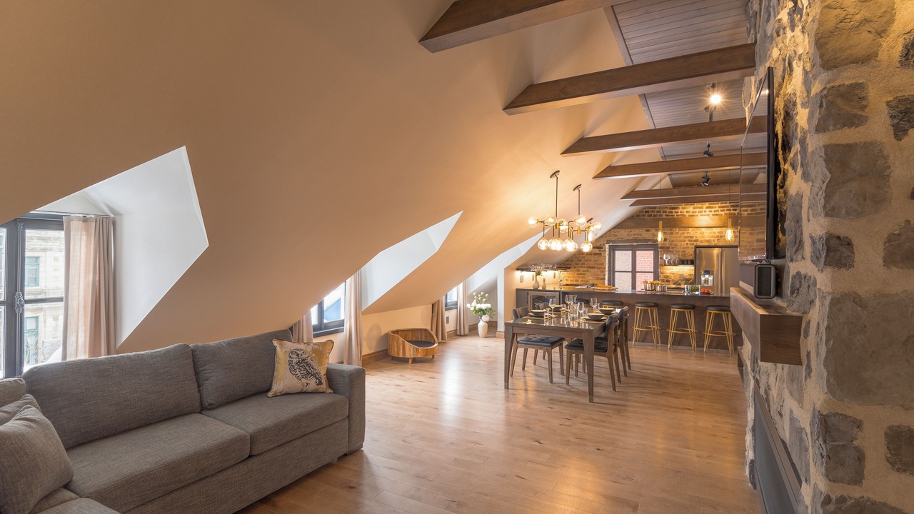 Photo of Livingroom in Old Quebec