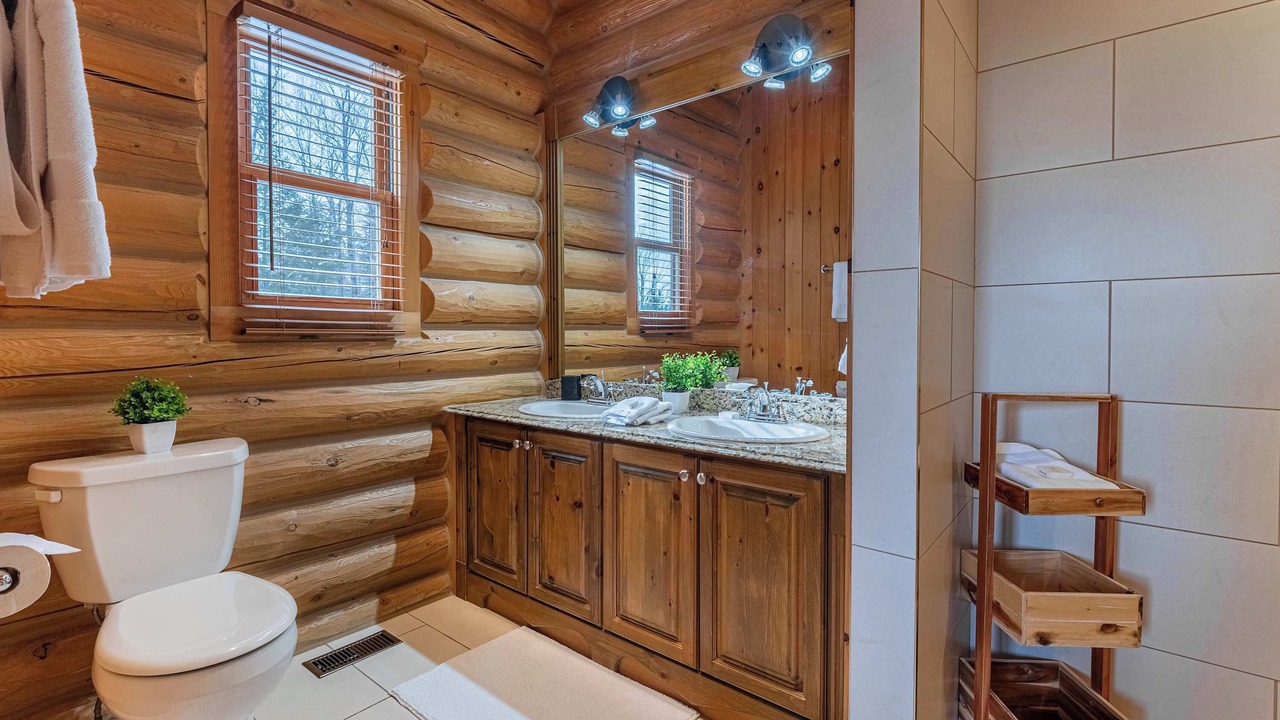 Photo of Bathroom in Fiddler Lake Resort