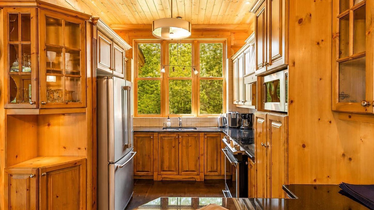 Photo of Kitchen in Fiddler Lake Resort
