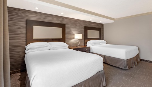 Standard Room, 2 Queen Beds, Non Smoking, Refrigerator & Microwave