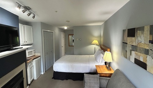 Standard Studio, 1 Queen Bed, Refrigerator & Microwave, Courtyard View