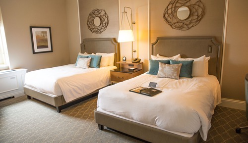 Deluxe Room, 2 Double Beds, River View
