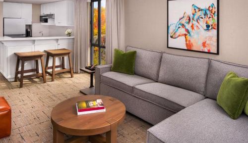 One-Bedroom Queen Residence with Village View