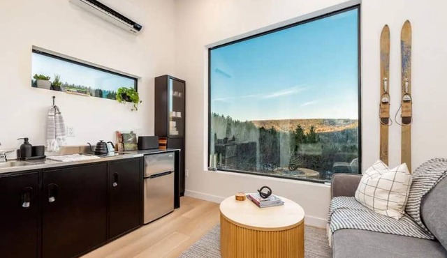 STOKE Pod tiny cabin with epic view next to Poley Mountain